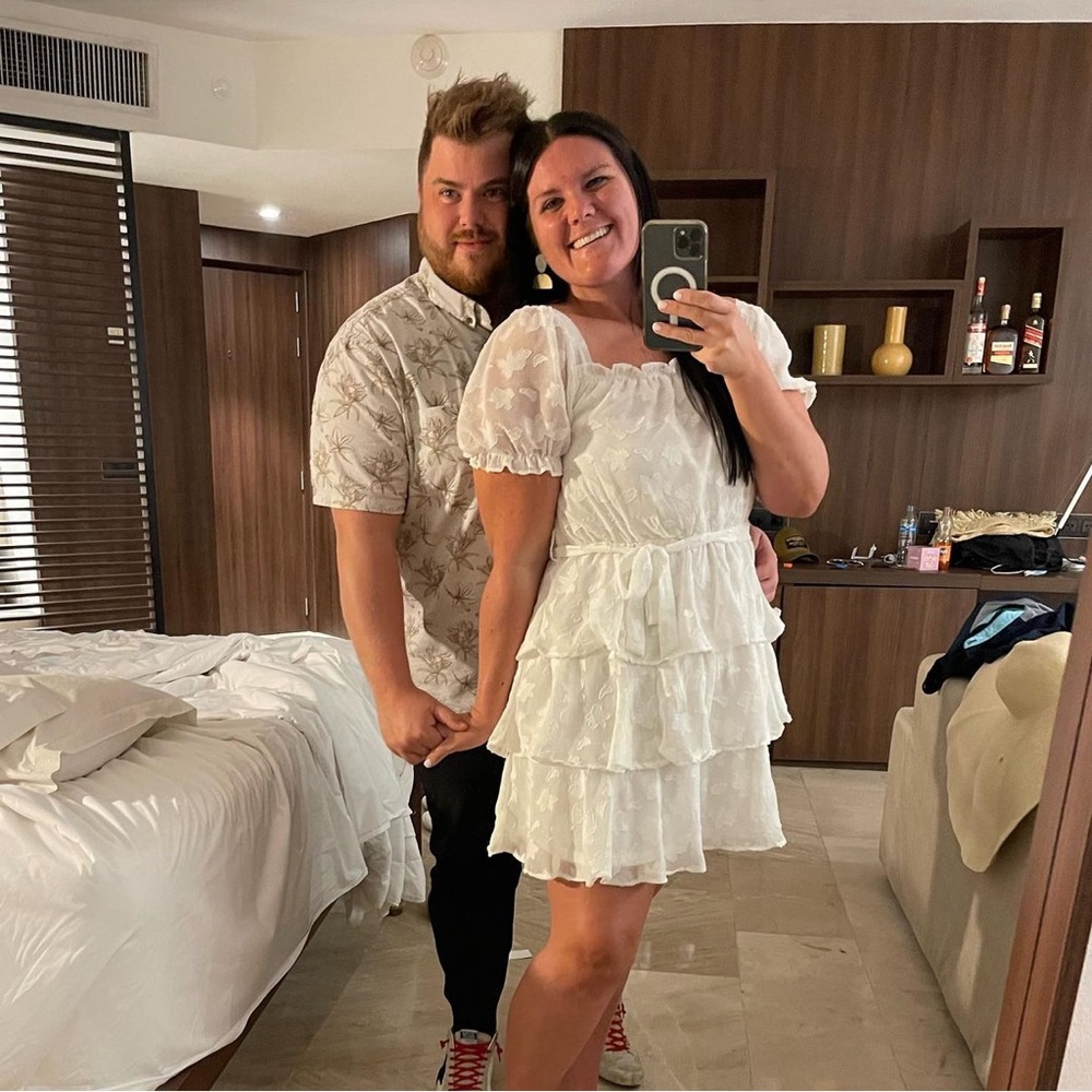 White dress